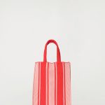 Mini Stripes Tote Bag Pink/orange/stripes