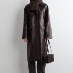 Neutral And Same Cashmere Scarf Dark Brown