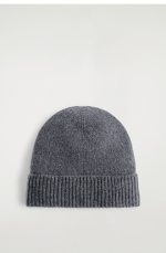 Neutral And With Cashmere Knitted Folding Cap - Image 3