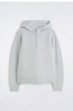 Wool Hoodie Blue - Image 3