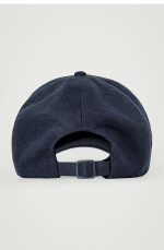 Washed Texture Baseball Cap Navy Blue - Image 4
