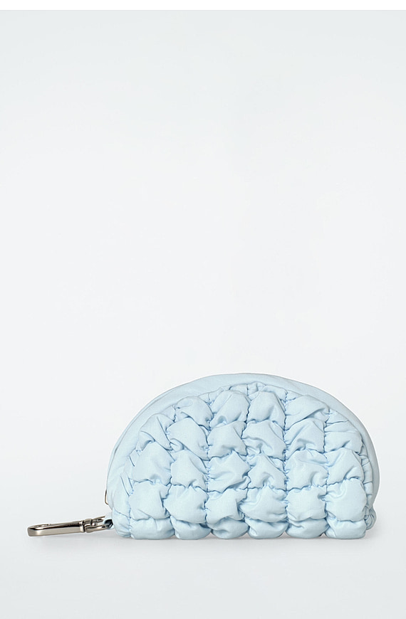O1CN01YBYUWr1u7vrMYOMbx_!!4611686018427380567-0-item_pic Quilted Texture Mini Pendant Bag Light Blue - Image 1