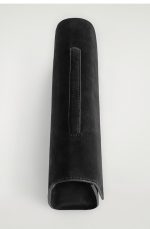 Leather Clutch Bag Black - Image 4