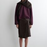 Wool Round-Neck Sweater Burgundy