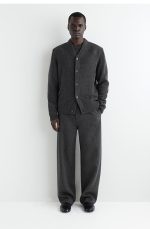 Cashmere V-Neck Cardigan Gray