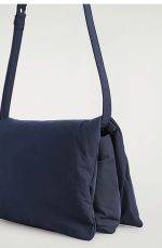 Zip Crossbody Bag Navy Blue - Image 4