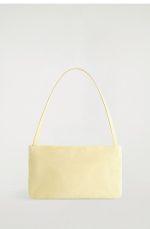 Nylon Shoulder Bag Cream Yellow