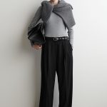 Knitted Round-Neck Top