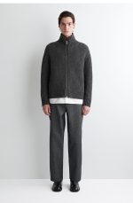 Wool Turtleneck Jacket