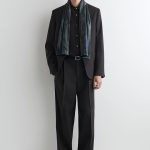 Double-sided Scarf Navy Blue