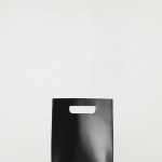 Leather Mini Satchel Shoulder Bag Black