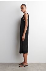 Knitted Round-Neck Dress - Image 2