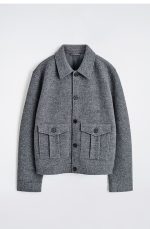 Wool Jacket Gray - Image 3
