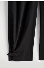 Barrel Trousers Black - Image 4