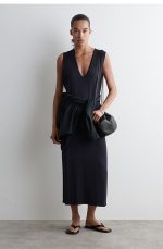 Leather Crossbody Bag Black - Image 2