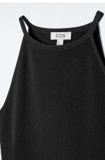 Knitted Round-Neck Dress - Image 4