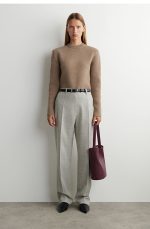 Leather Mini Tote Bag Red - Image 2