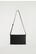 Zipper Crossbody Bag Black - Image 3