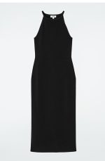 Knitted Round-Neck Dress - Image 3