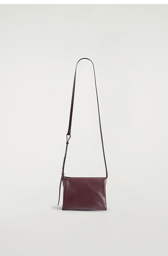 O1CN01lgvCuo1u7vvJRHzDA_!!4611686018427380567-0-item_pic Leather Crossbody Bag Wine Red - Image 1