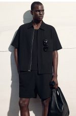 Knitted Shirt Black - Image 3