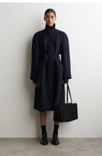 Suede Bowling Bag Black - Image 2