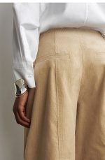 Corduroy Pants Beige - Image 2