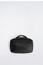 Nylon Travel Wash Bag Black