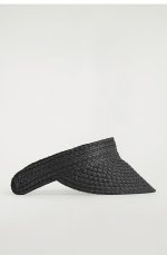 Outdoor Straw Sun Hat Black - Image 3