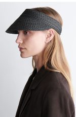 Outdoor Straw Sun Hat Black - Image 2
