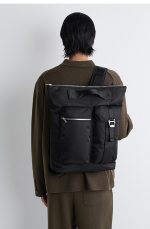 Nylon Backpack Black - Image 2