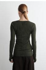 Wool Thumbhole Shirt