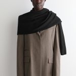 Neutral And Cashmere Scarf Black