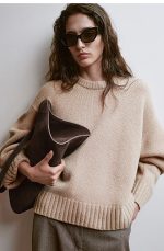 Cow Leather Magnetic Suction Tote Bag Dark Brown - Image 2