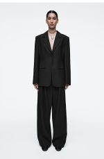 Satin Heeled Mary Jane Shoes Black