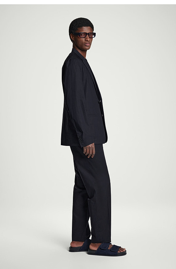 O1CN01uIKRNf1u7vsQGdRlk-4101595991 Double Cross Belt Denim Sandals Dark Blue - Image 1