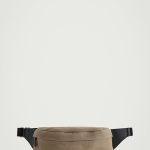 Lock Canvas Shoulder Chest Bag Moore Gray