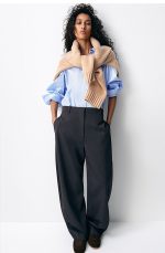 Cotton Collared Shirt Blue