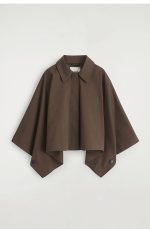 Oversized Coat Brown - Image 3