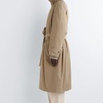 Mock-Neck Jacket Beige