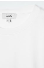 Knitted Long-Sleeve T-Shirt White - Image 4