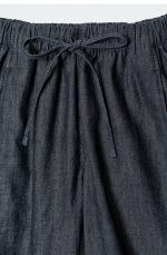 Drawstring Jeans Blue - Image 4