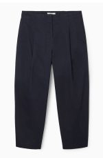 Pleated Pants Navy - Image 3