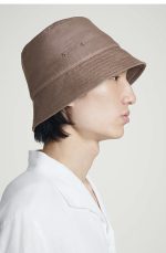 Linen Drawstring Fisherman Hat Flaxen - Image 2