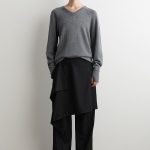 Wool Skirt Black