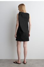 Linen Regular Dress - Image 4