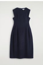 Wool Skirt Navy - Image 4