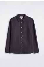 Wool Shirt Black - Image 4