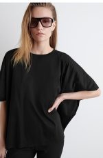 Short-Sleeve Top Black - Image 2