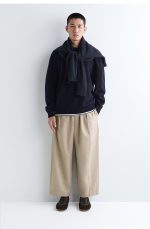 Cotton Trousers Beige